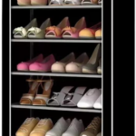 Estante de Zapatos 9 Pisos con Cubierta